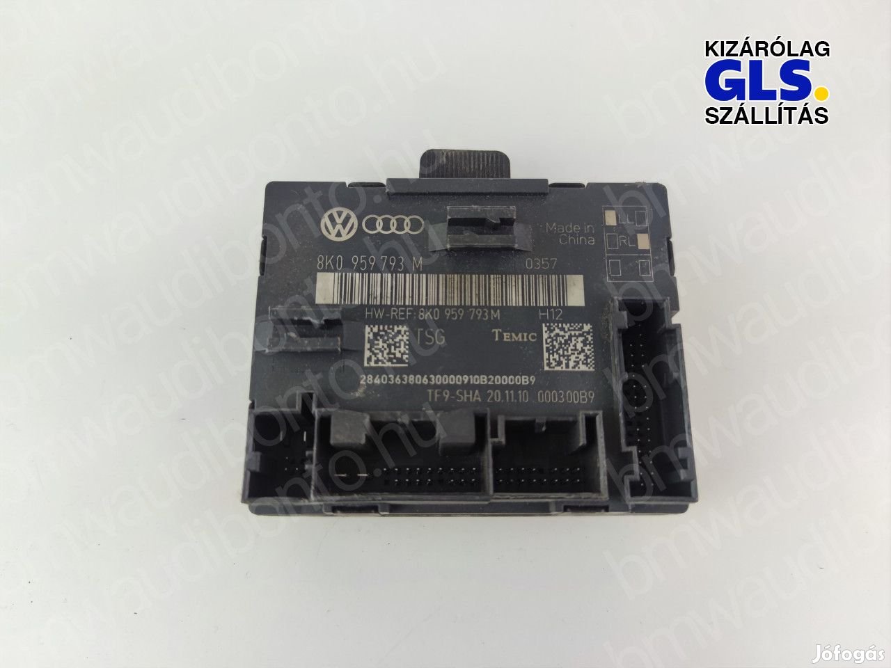 AUDI A4 B8 (8K2) Bal első ajtó vezérlőegység/modul (8K0959793M)