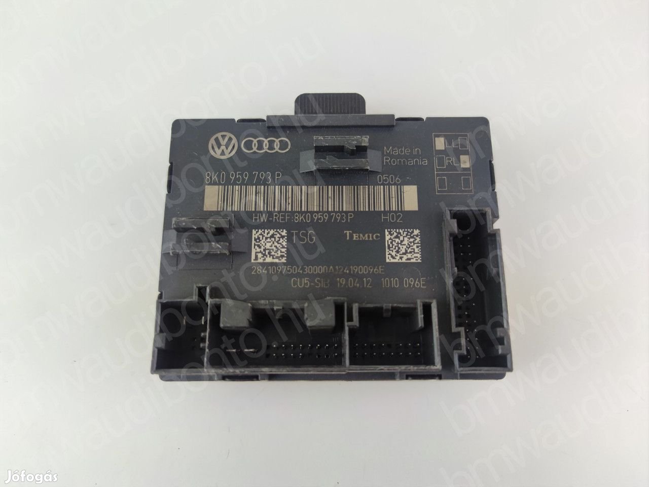 AUDI A4 B8 (8K2) Bal első ajtó vezérlőegység/modul (8K0959793P)