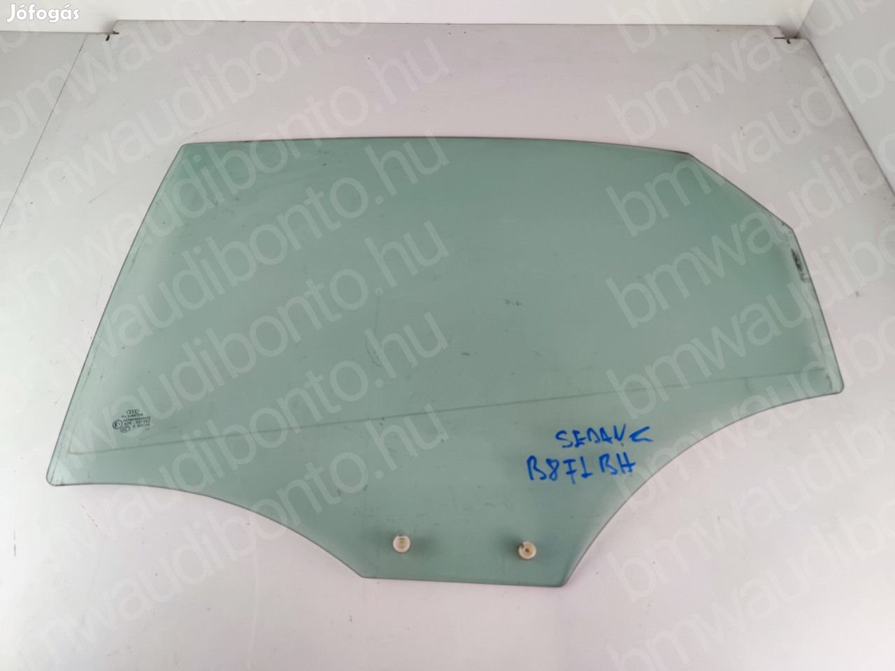 AUDI A4 B8 (8K2) Bal hátsó ajtó ablaküveg (8K5845205E)