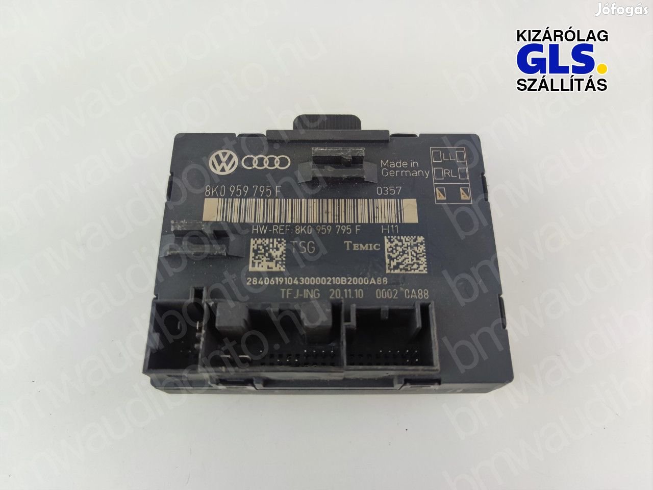 AUDI A4 B8 (8K2) Bal hátsó ajtó vezérlőegység/modul (8K0959795F)