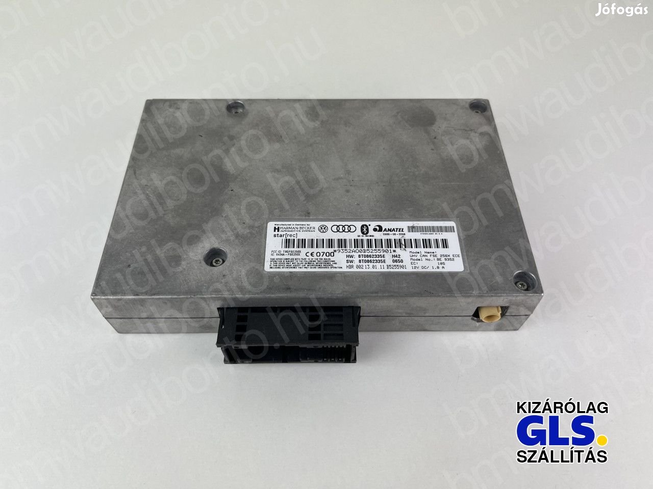 AUDI A4 B8 (8K2) Bluetooth vezérlőegység modul (8T0862335E,
