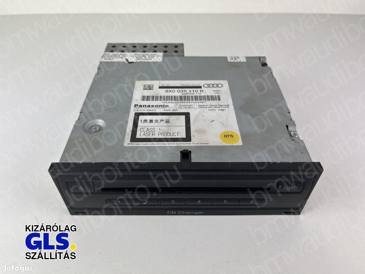 AUDI A4 B8 (8K2) CD/DVD tár (8X0035110B)