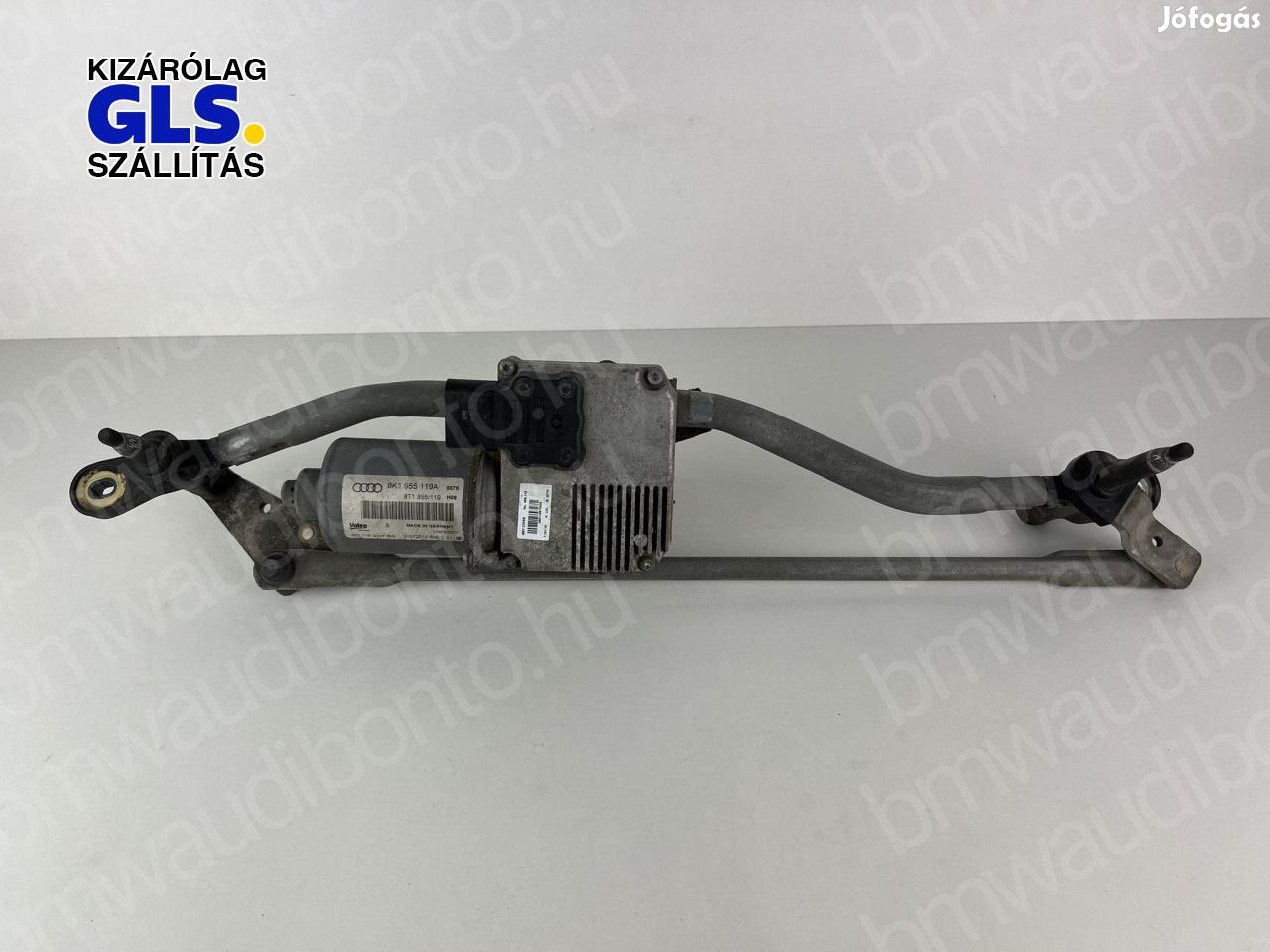 AUDI A4 B8 (8K2) Első ablaktörlő szerkezet motorral (komplett)