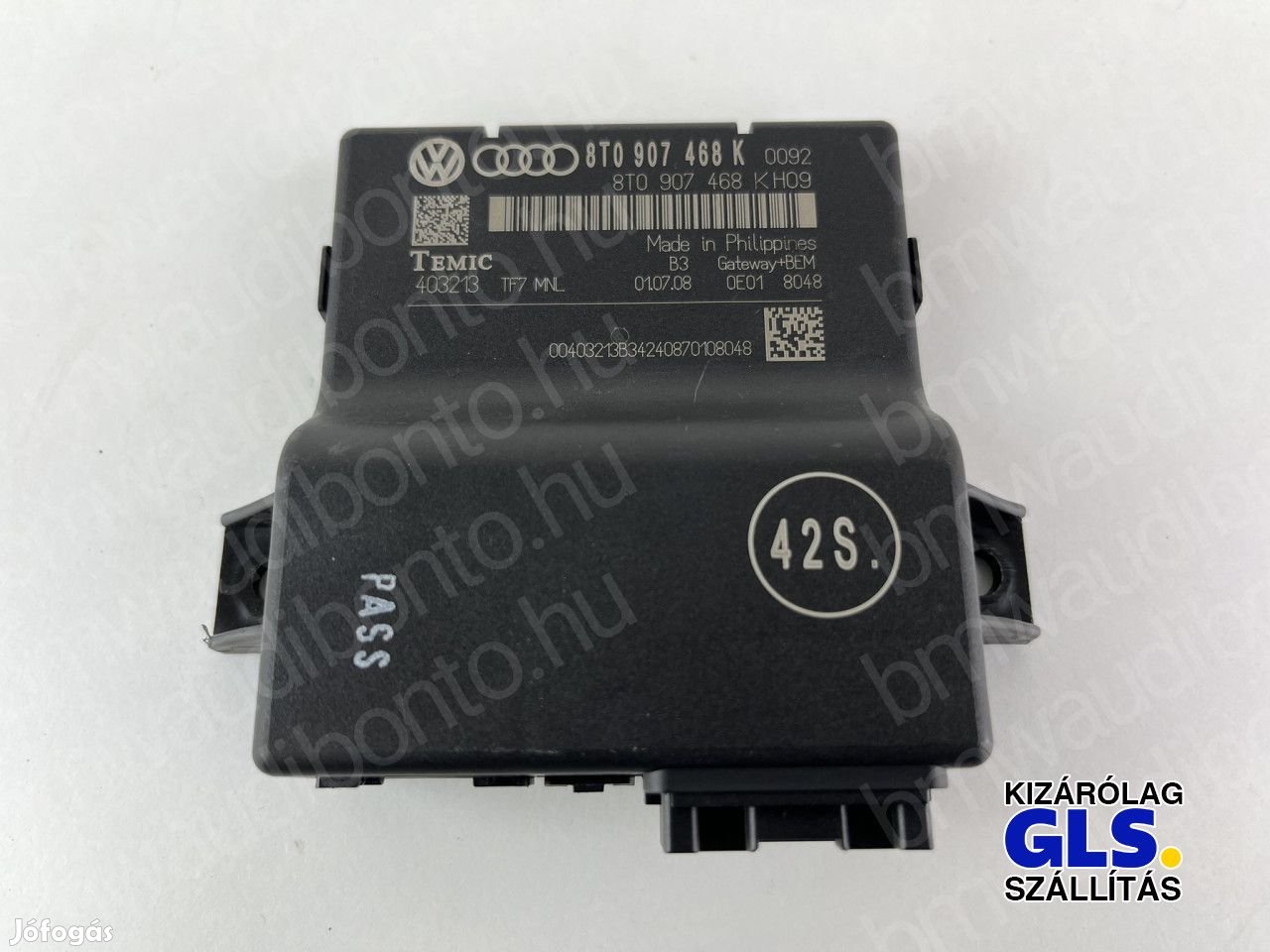 AUDI A4 B8 (8K2) Gateway elektronika (8T0907468K)