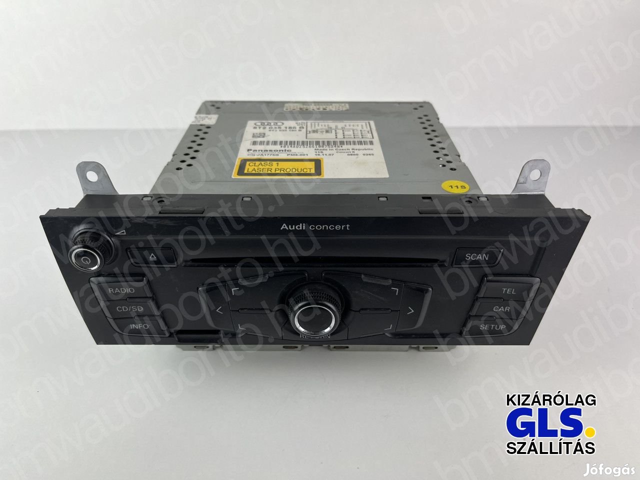 AUDI A4 B8 (8K2) HiFi Audio hangvezérlő egység (Rádió / CD)