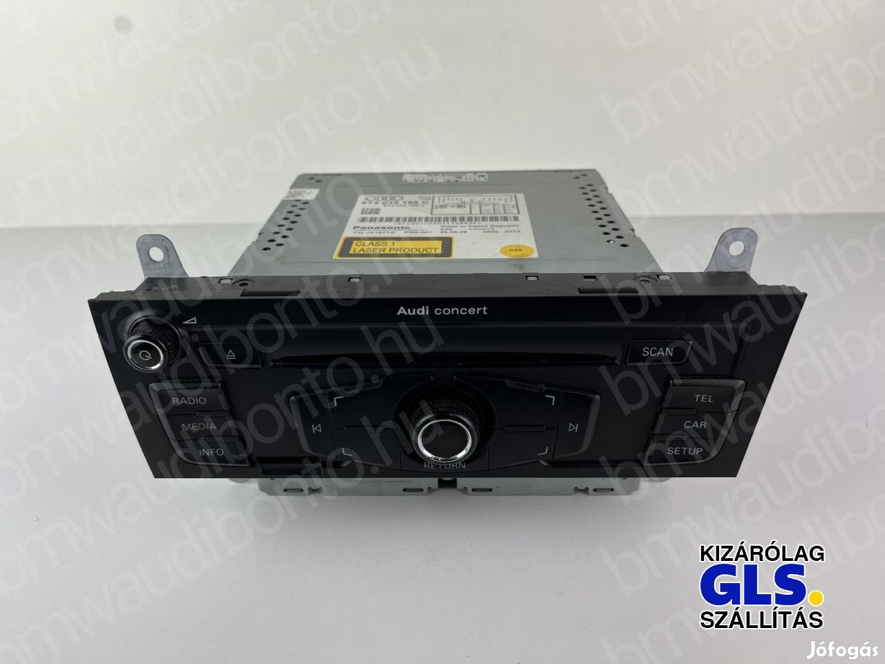 AUDI A4 B8 (8K2) HiFi Audio hangvezérlő egység (Rádió / CD)