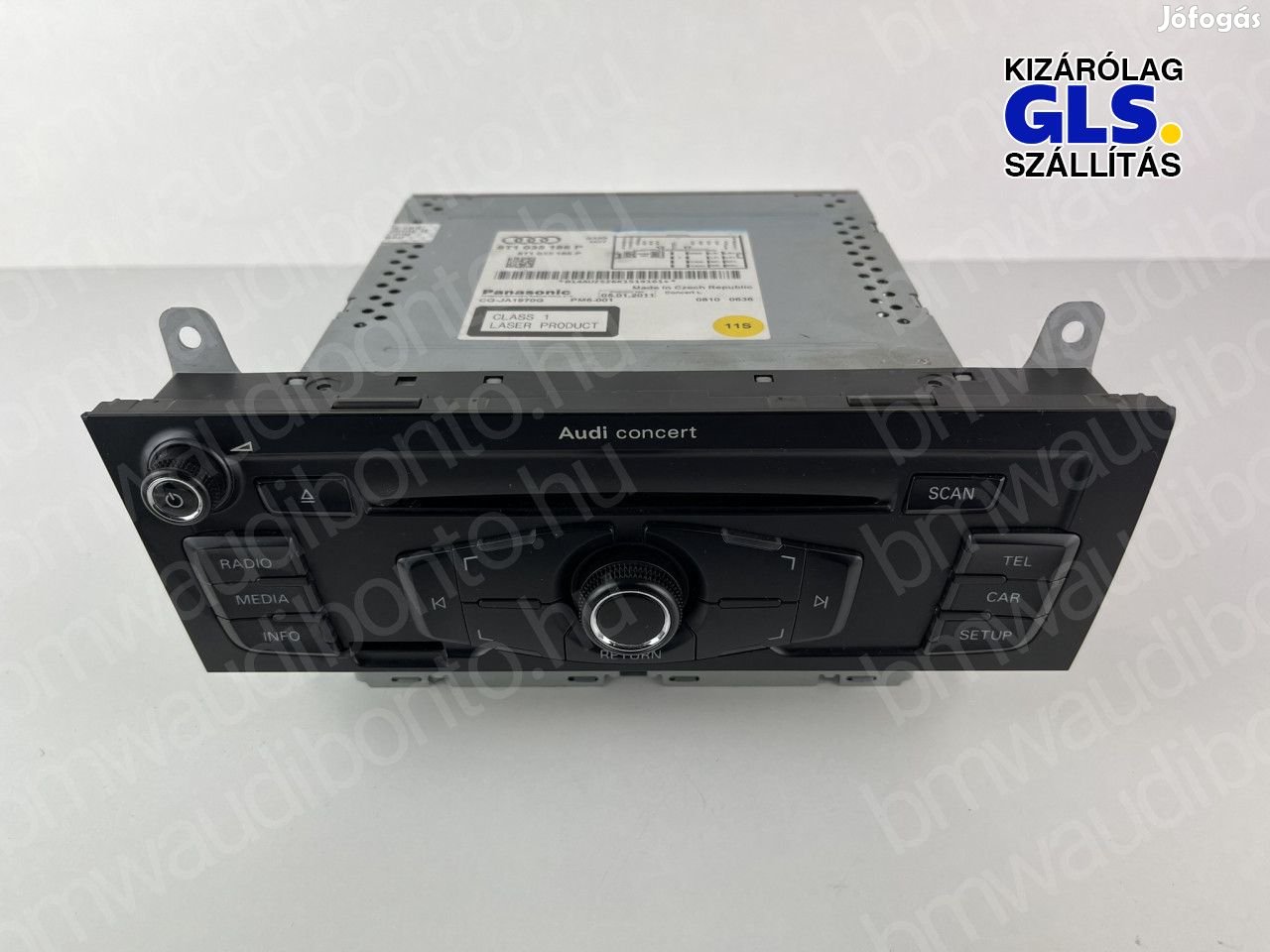 AUDI A4 B8 (8K2) HiFi Audio hangvezérlő egység (Rádió / CD)