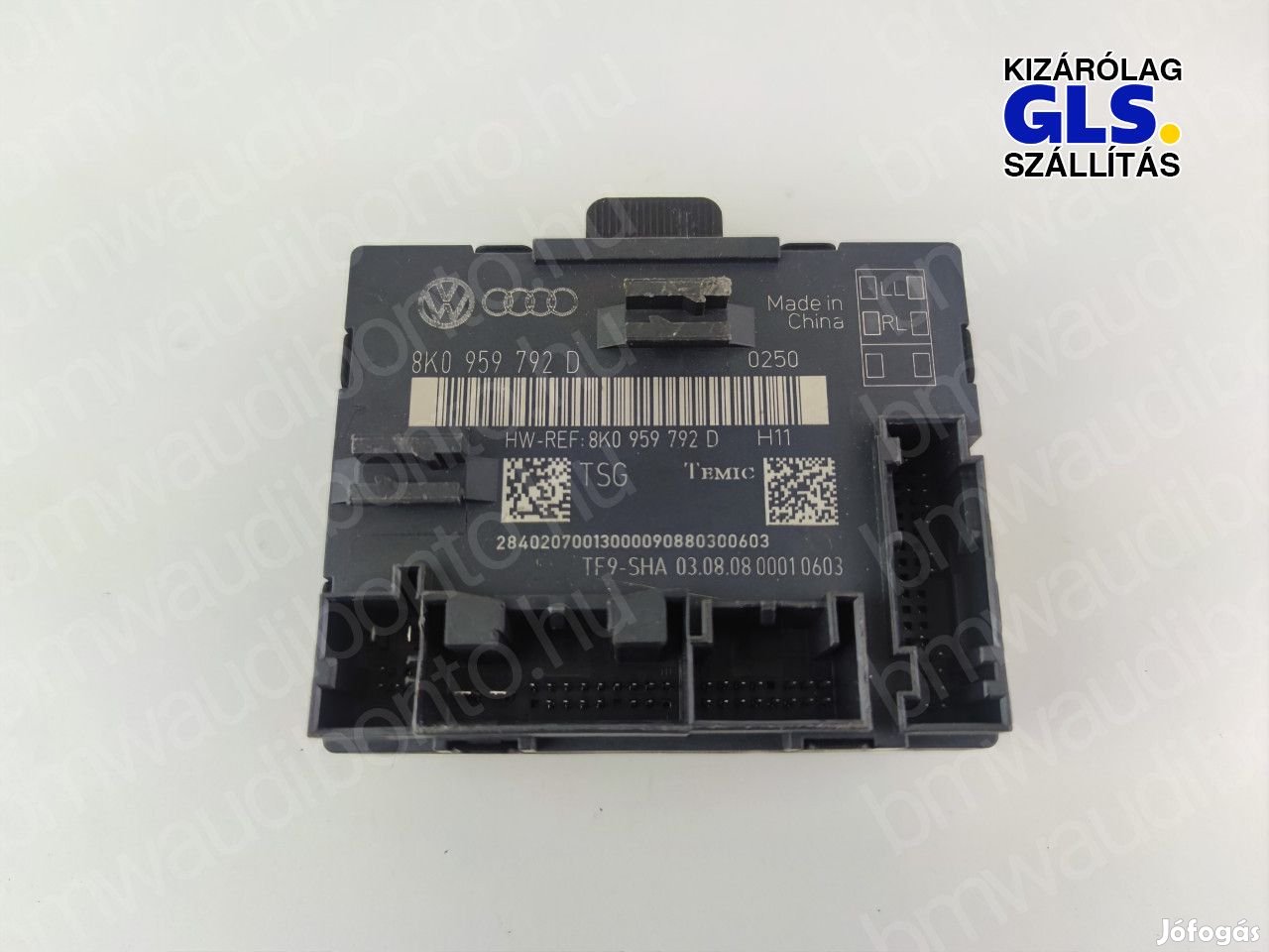 AUDI A4 B8 (8K2) Jobb első ajtó vezérlőegység/modul (8K0959792D)