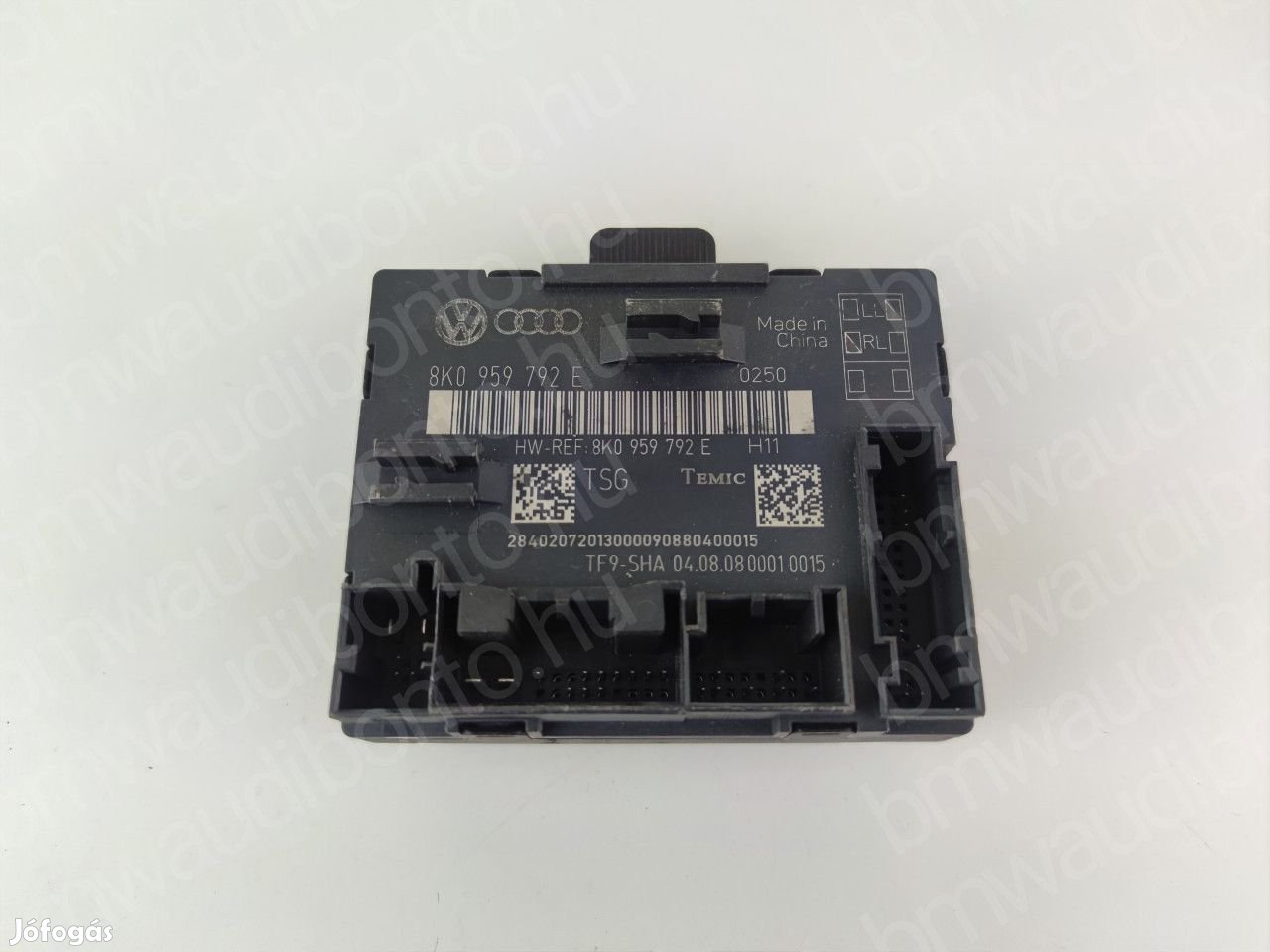 AUDI A4 B8 (8K2) Jobb első ajtó vezérlőegység/modul (8K0959792E)
