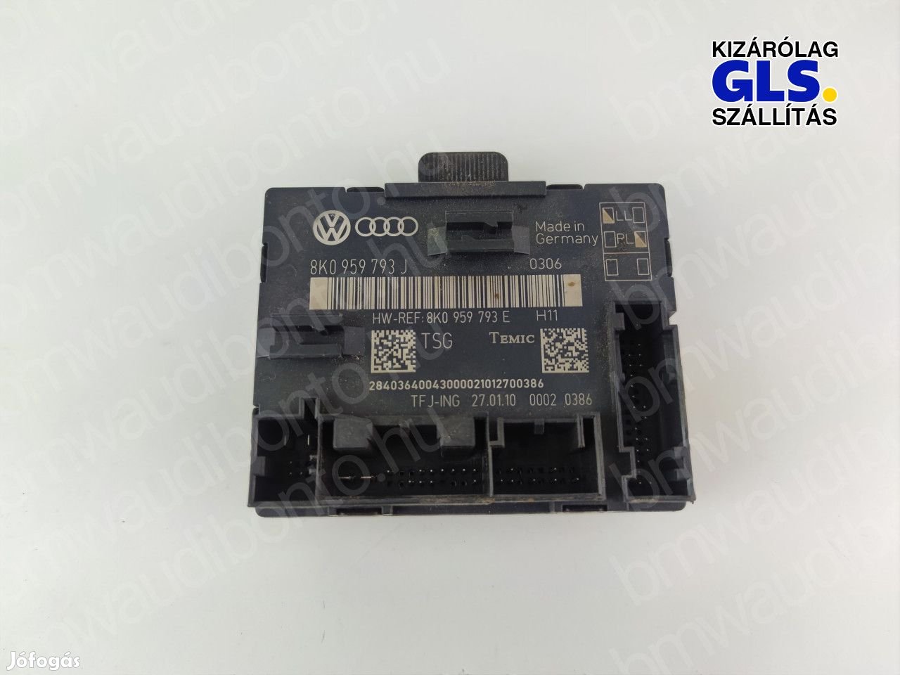 AUDI A4 B8 (8K2) Jobb első ajtó vezérlőegység/modul (8K0959793J)