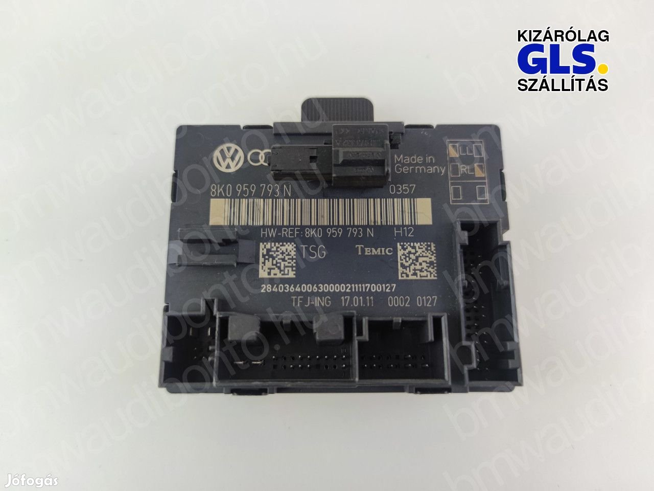 AUDI A4 B8 (8K2) Jobb első ajtó vezérlőegység/modul (8K0959793N)