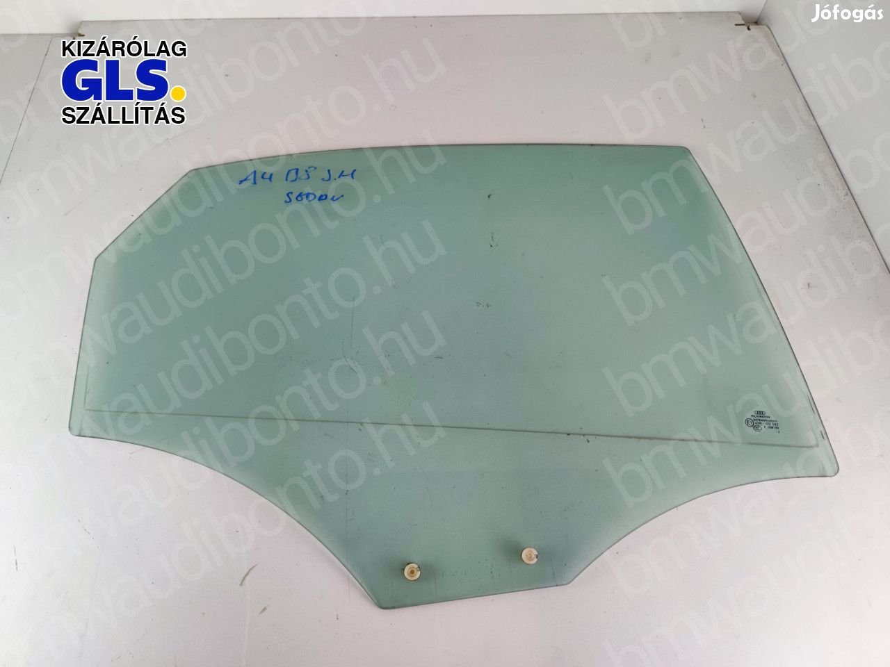AUDI A4 B8 (8K2) Jobb hátsó ajtó ablaküveg (8K5845206E)