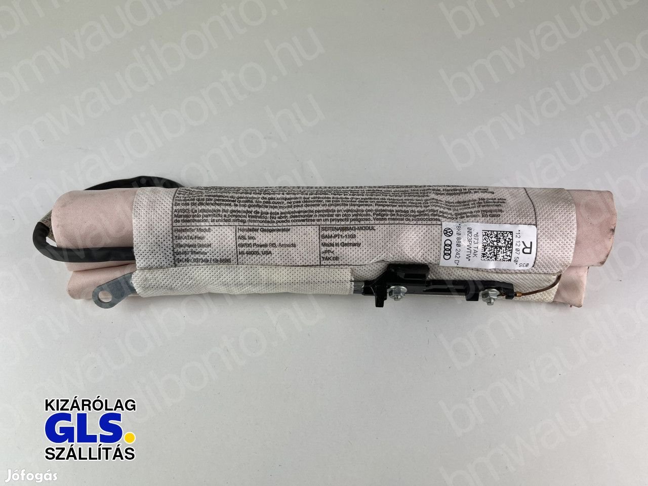 AUDI A4 B8 (8K2) Jobb oldallégzsák (8K0880242D, 8K0880242F)