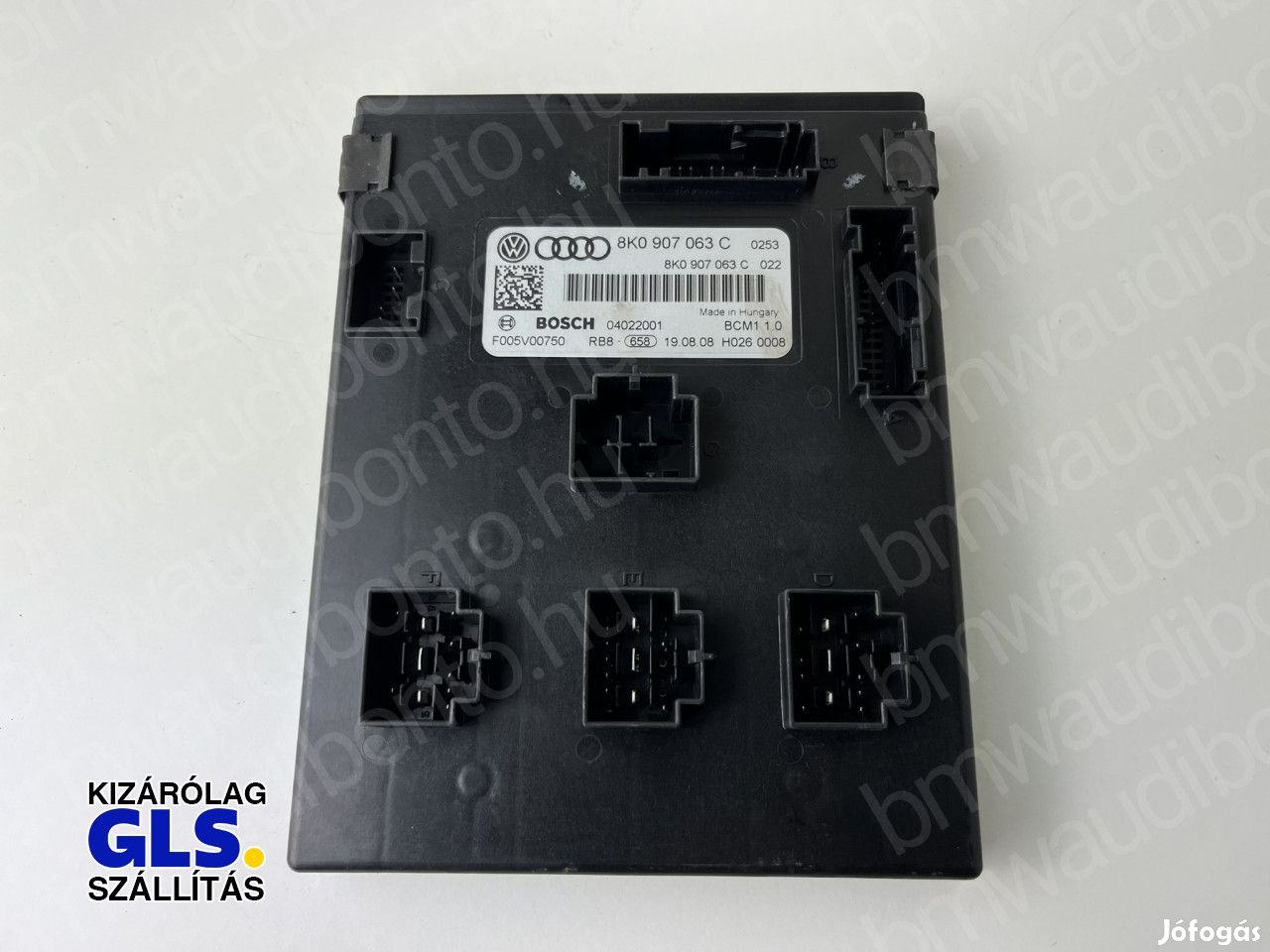 AUDI A4 B8 (8K2) Komfort vezérlőegység/modul (8K0907063C, 8K0907063E)
