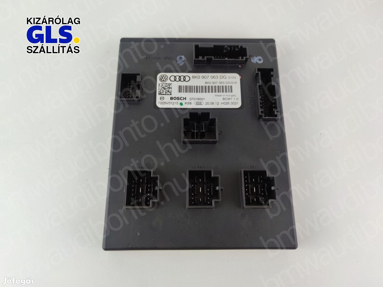 AUDI A4 B8 (8K2) Komfort vezérlőegység/modul (8K0907063DG)