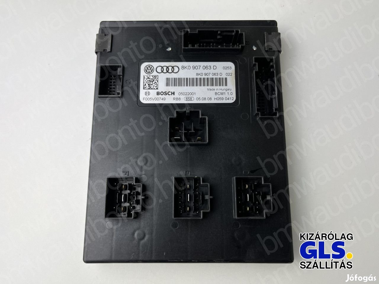 AUDI A4 B8 (8K2) Komfort vezérlőegység/modul (8K0907063D, 8K0907063E)