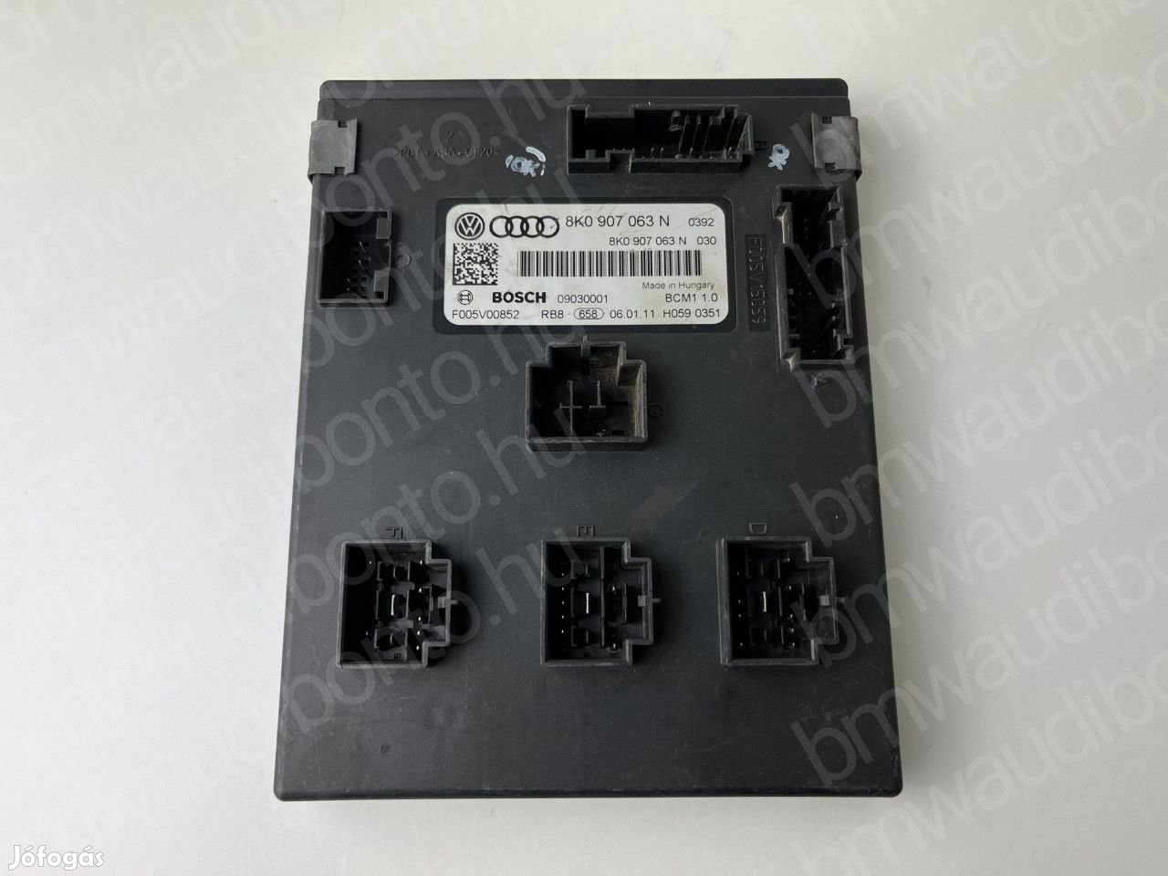 AUDI A4 B8 (8K2) Komfort vezérlőegység/modul (8K0907063N)