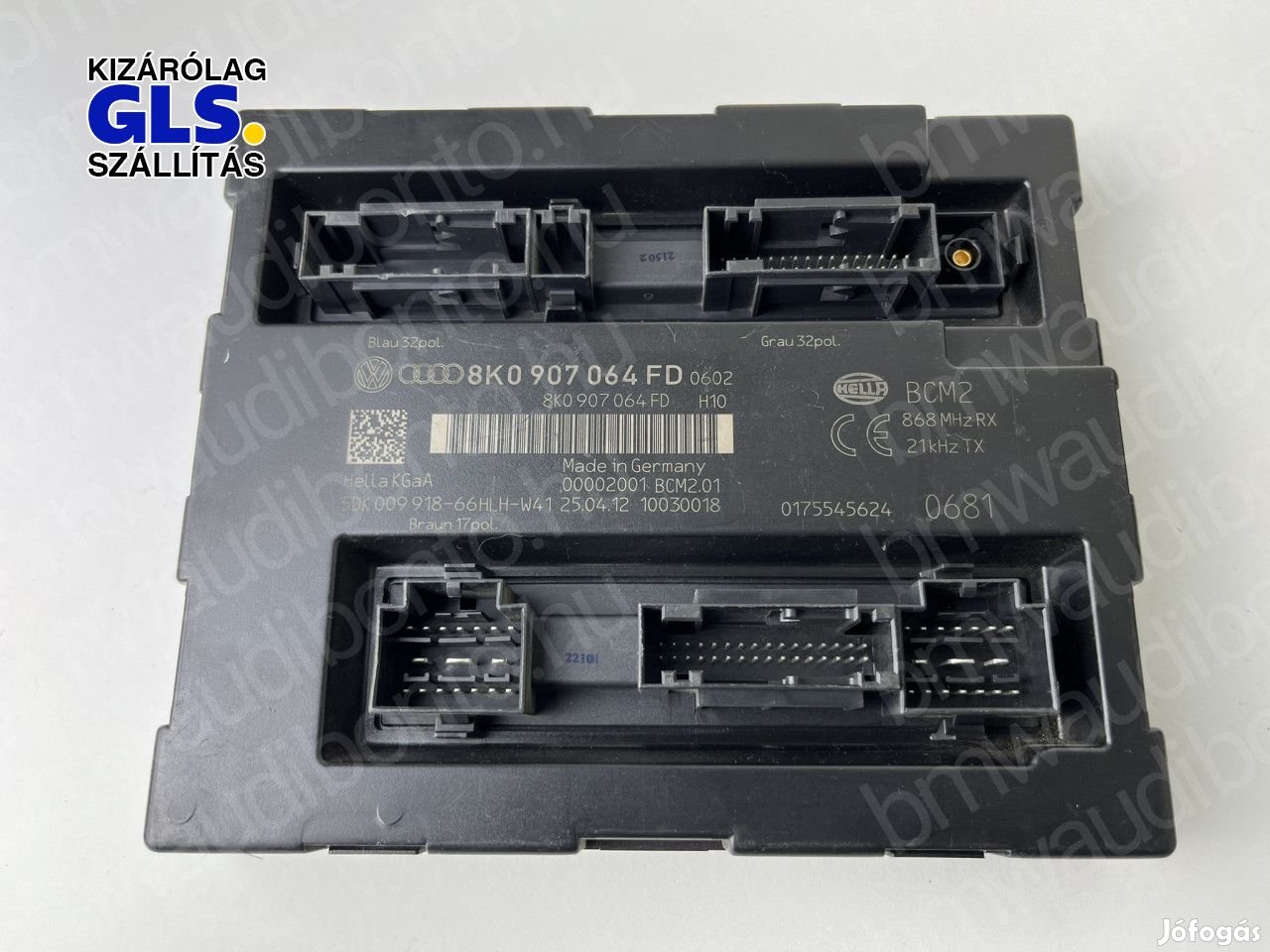 AUDI A4 B8 (8K2) Komfort vezérlőegység/modul (8K0907064FD)