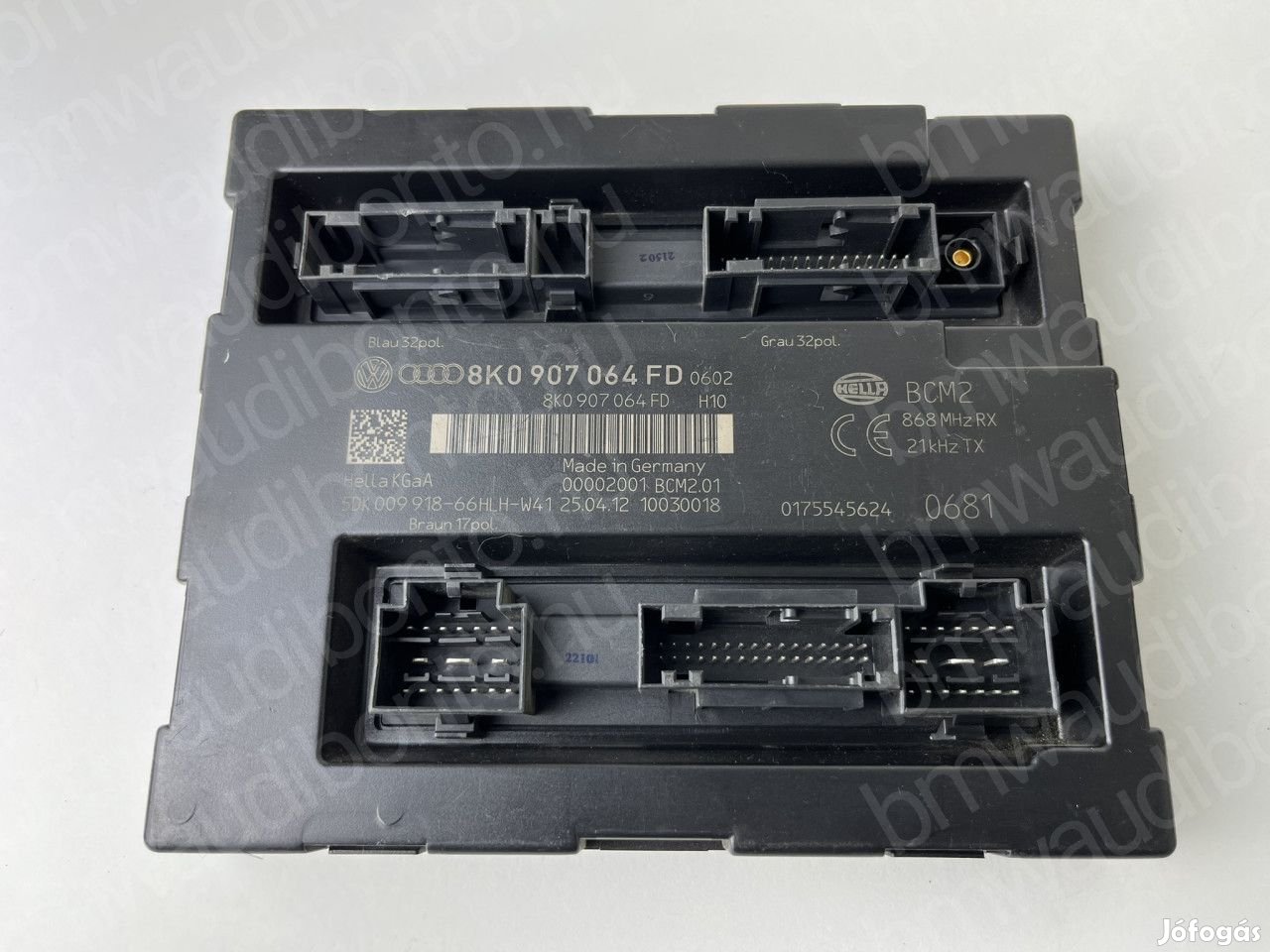 AUDI A4 B8 (8K2) Komfort vezérlőegység/modul (8K0907064FD)