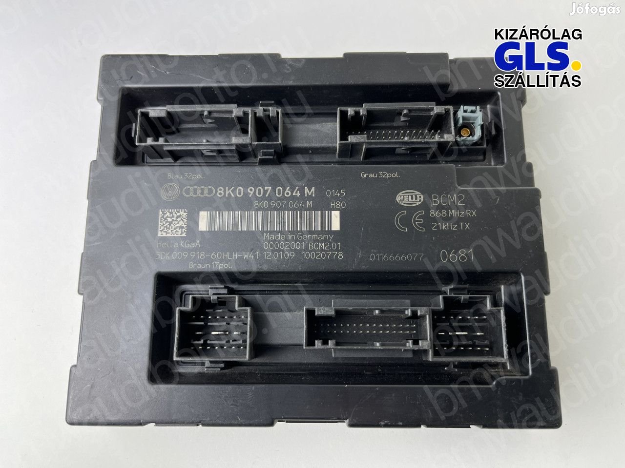 AUDI A4 B8 (8K2) Komfort vezérlőegység/modul (8K0907064M, 8K0907064E)