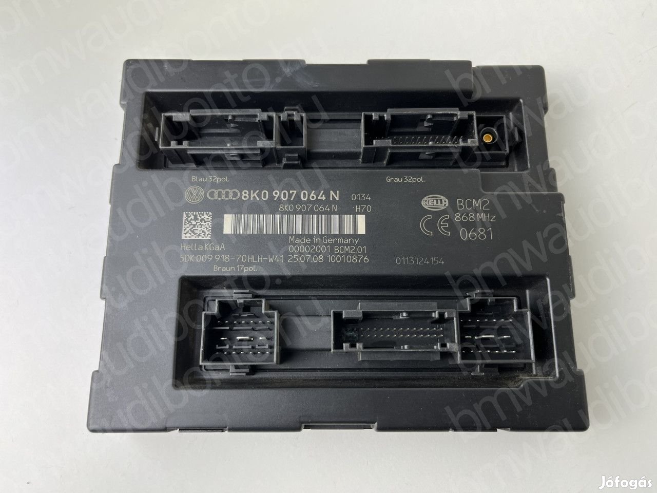 AUDI A4 B8 (8K2) Komfort vezérlőegység/modul (8K0907064N, 8K0907064E)