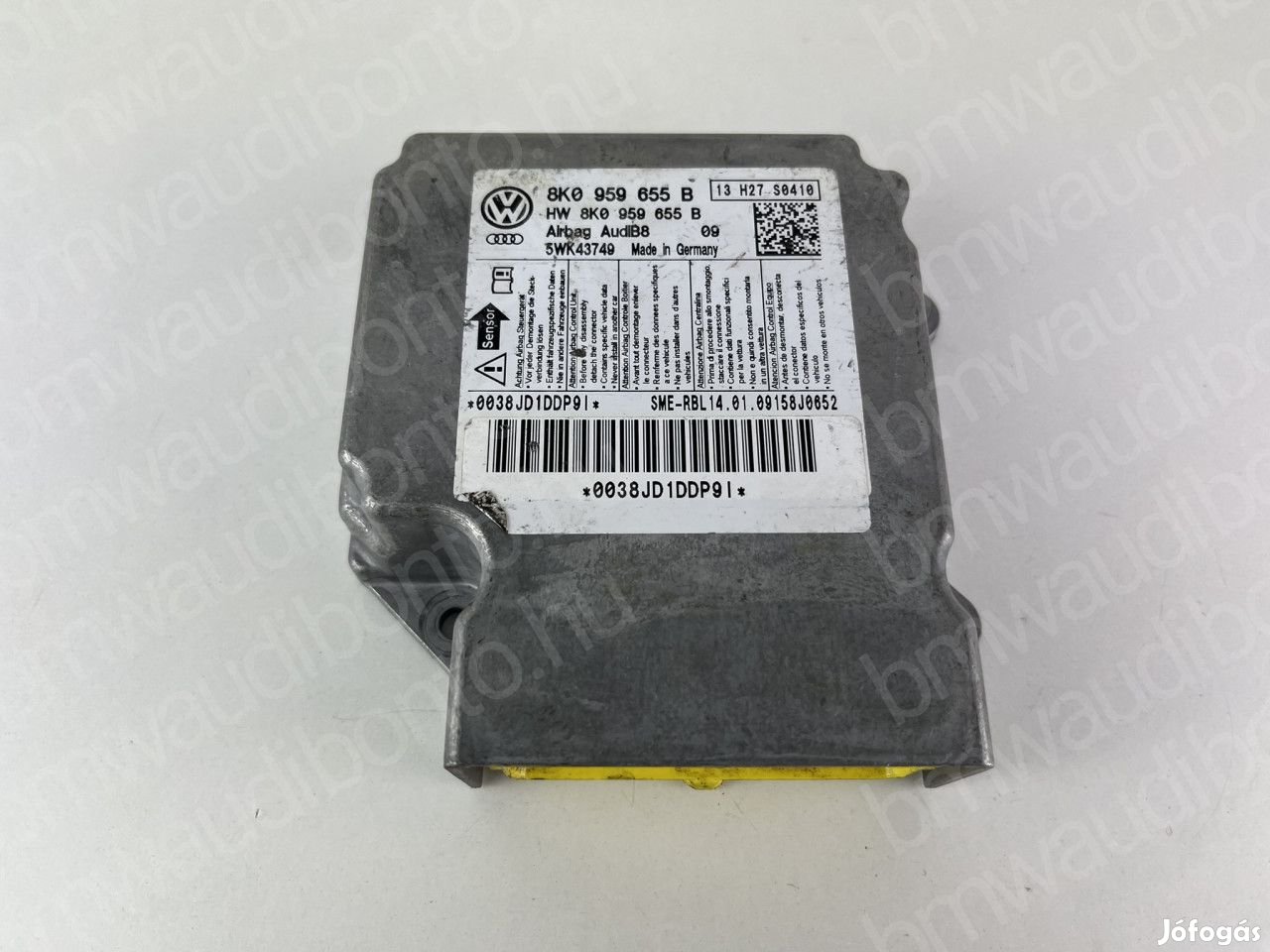 AUDI A4 B8 (8K2) Légzsákvezérlő egység/modul (8K0959655B)
