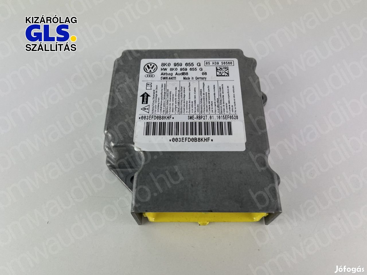 AUDI A4 B8 (8K2) Légzsákvezérlő egység/modul (8K0959655G)