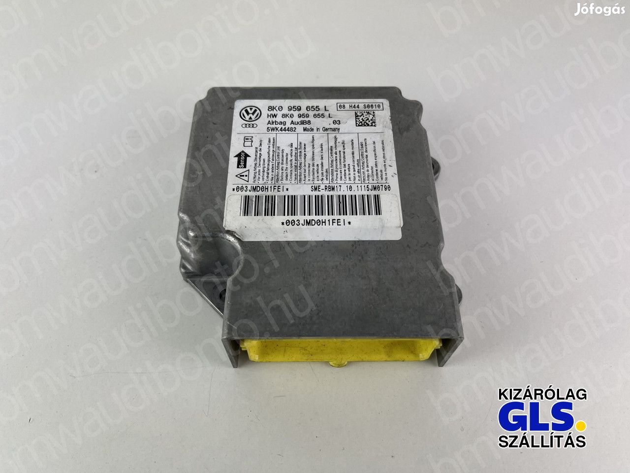 AUDI A4 B8 (8K2) Légzsákvezérlő egység/modul (8K0959655L)
