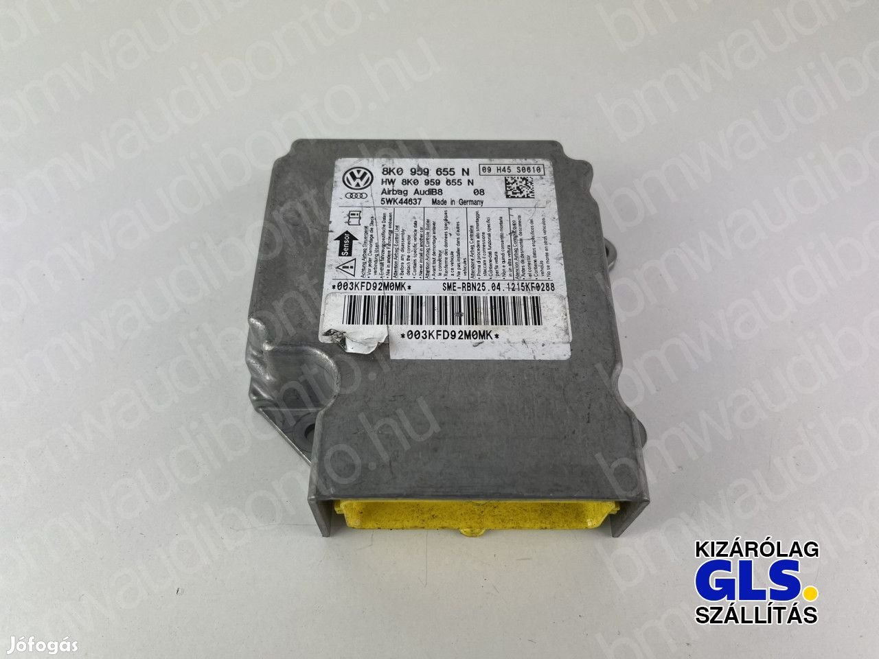 AUDI A4 B8 (8K2) Légzsákvezérlő egység/modul (8K0959655N)