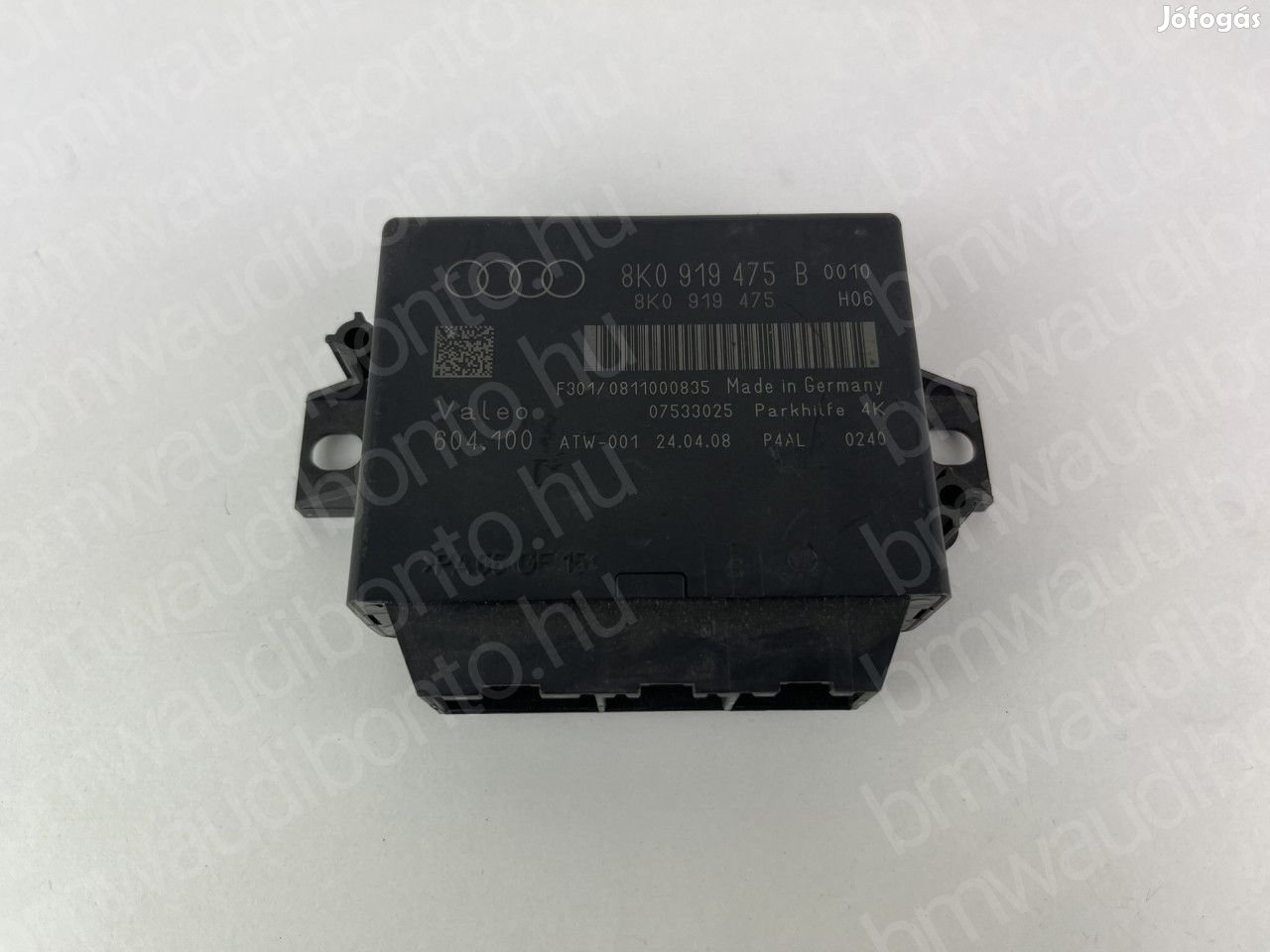 AUDI A4 B8 (8K2) Tolatóradar vezérlőegység/modul (8K0919475B)