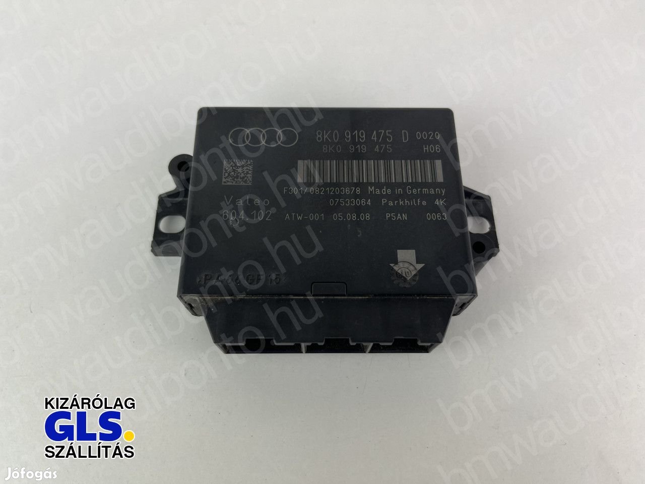 AUDI A4 B8 (8K2) Tolatóradar vezérlőegység/modul (8K0919475D)