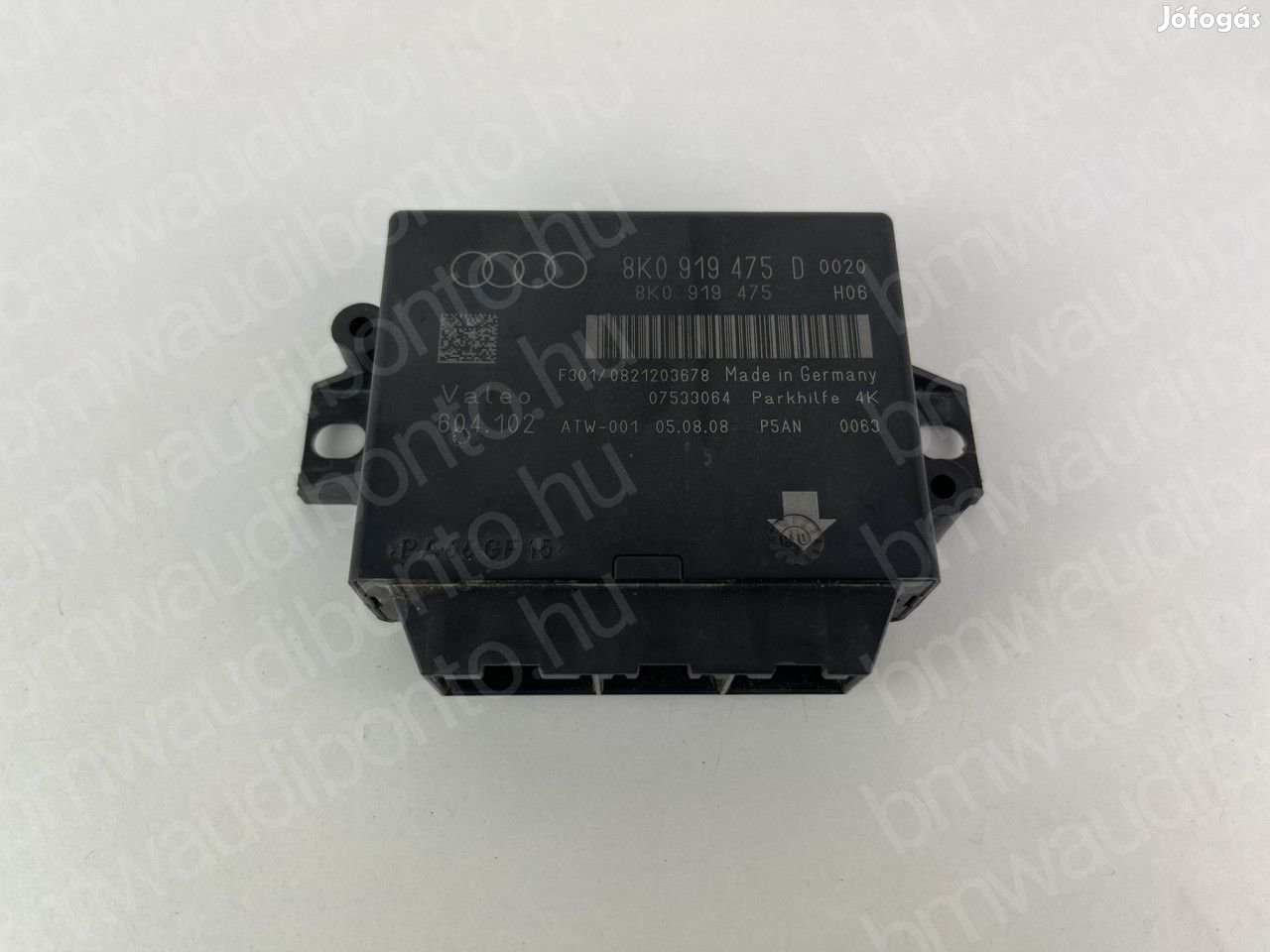 AUDI A4 B8 (8K2) Tolatóradar vezérlőegység/modul (8K0919475D)