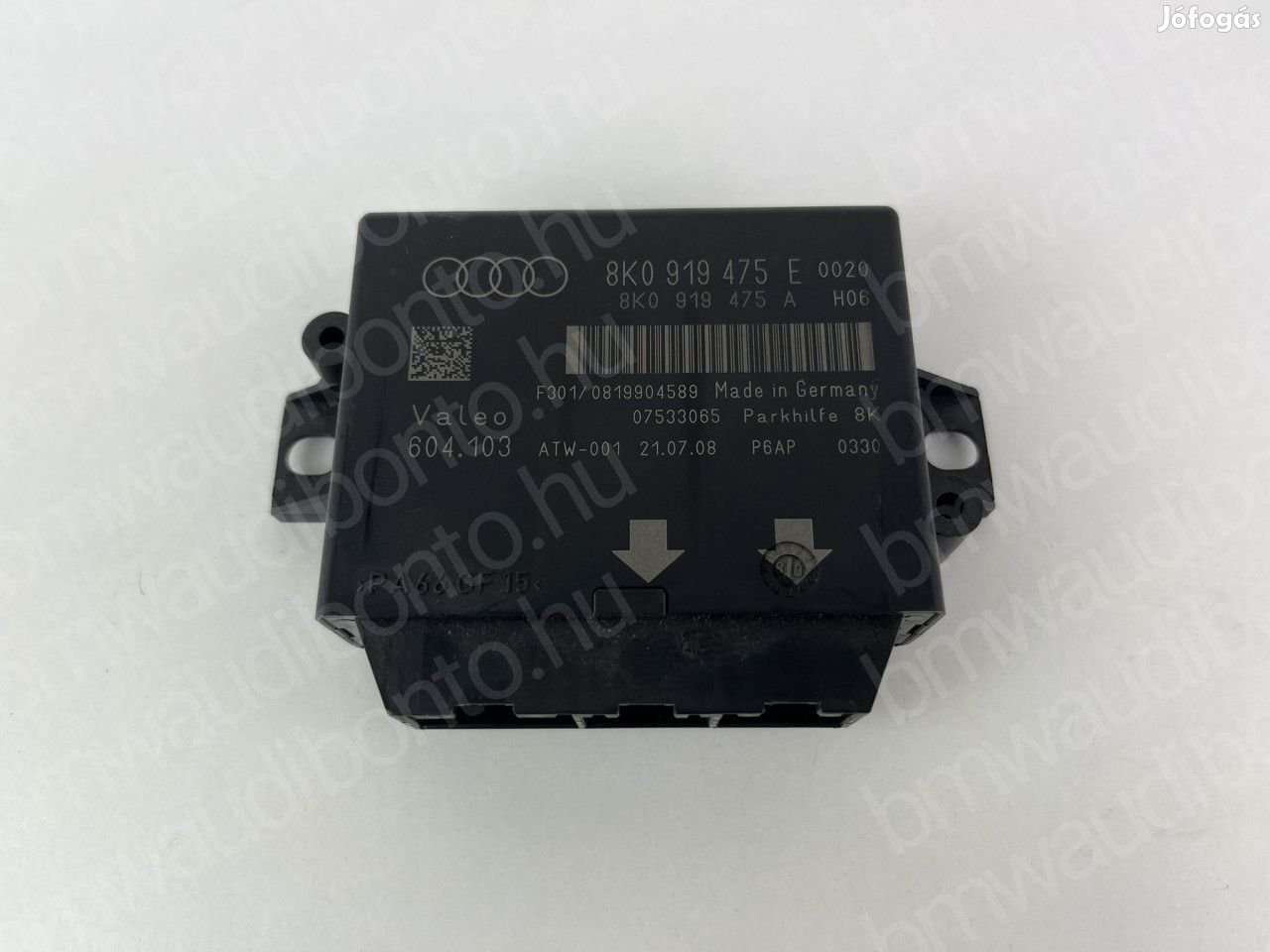 AUDI A4 B8 (8K2) Tolatóradar vezérlőegység/modul (8K0919475E)