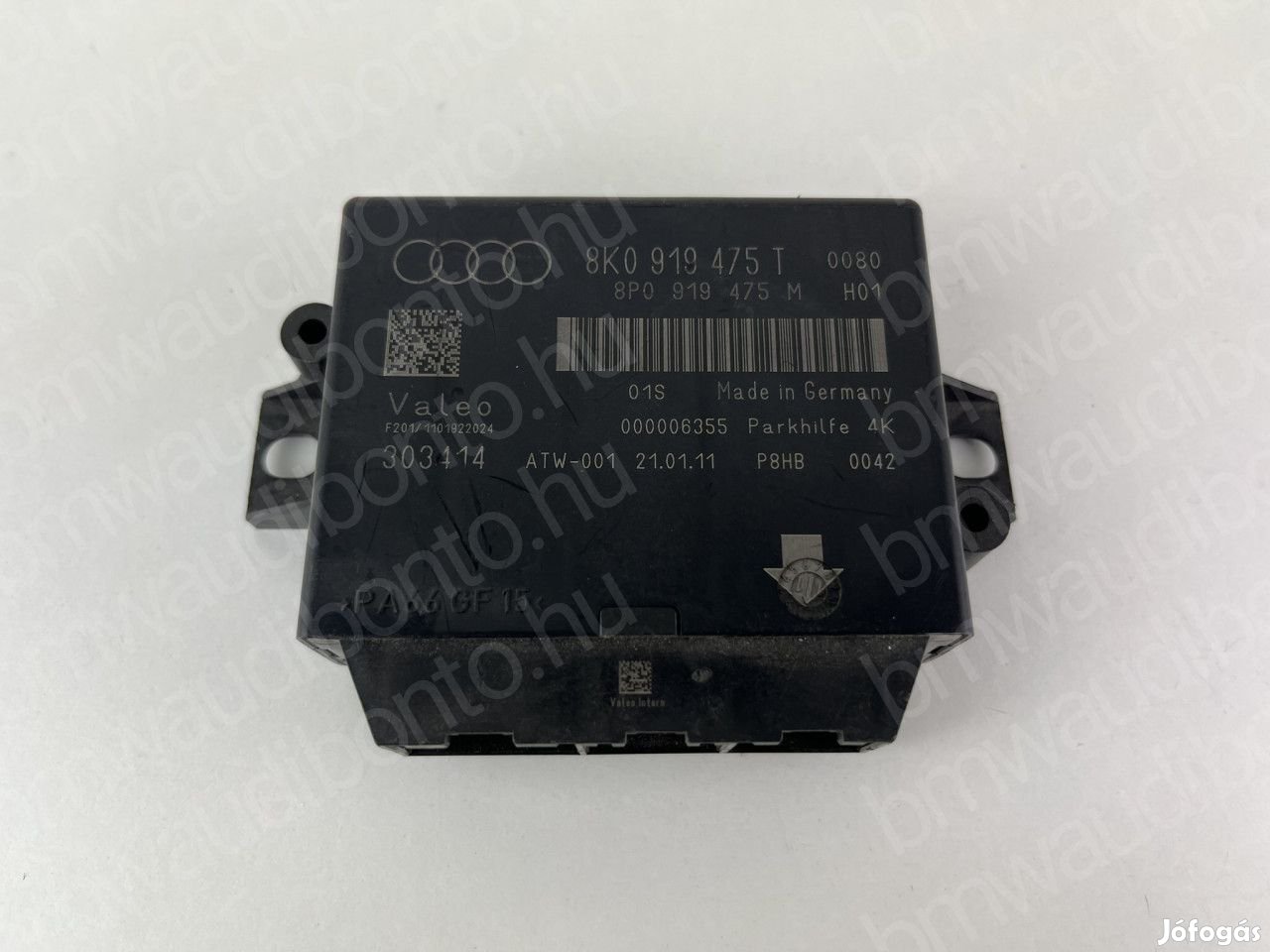 AUDI A4 B8 (8K2) Tolatóradar vezérlőegység/modul (8K0919475T)