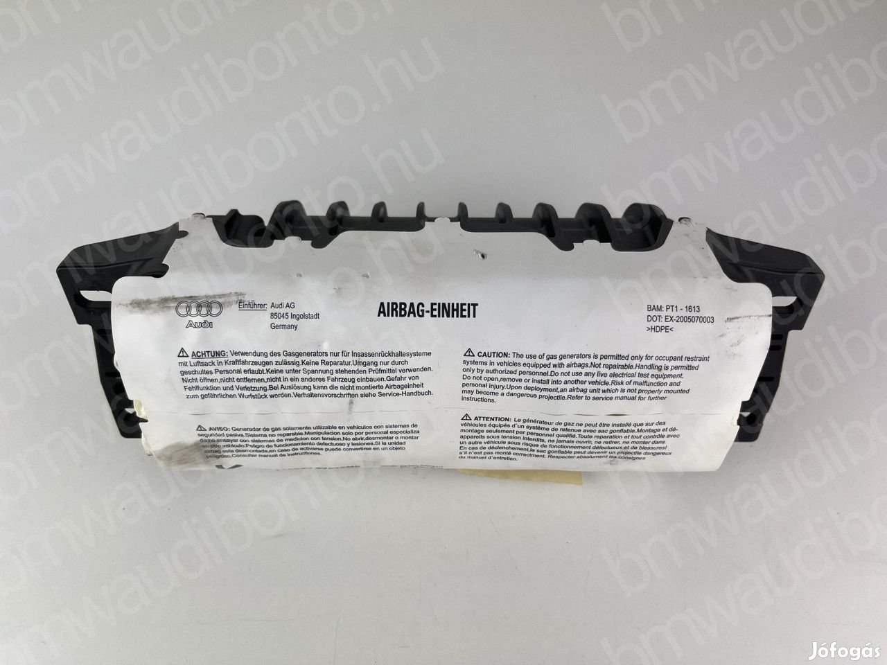 AUDI A4 B8 (8K2) Utasoldali légzsák (8T0880204F, 8T0880204D)