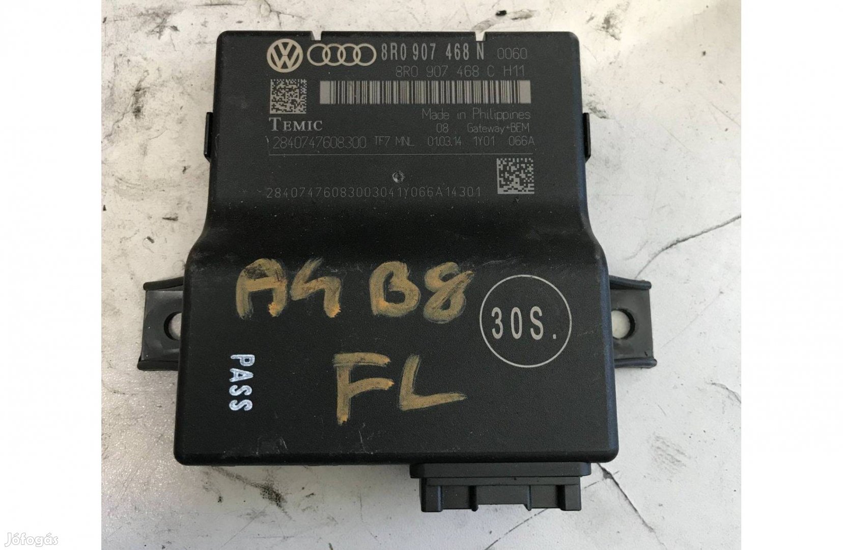 AUDI A4 B8 _ Gateway modul 8R0 907 468 N