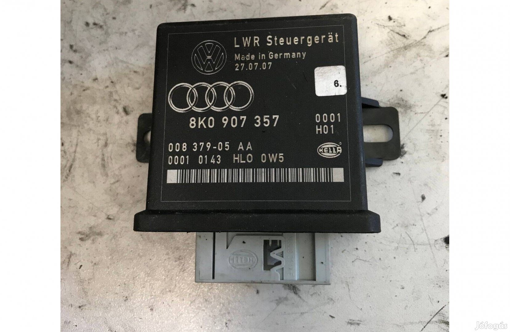 AUDI A4 B8 - fényszóró vezérlő 8K0 907 357