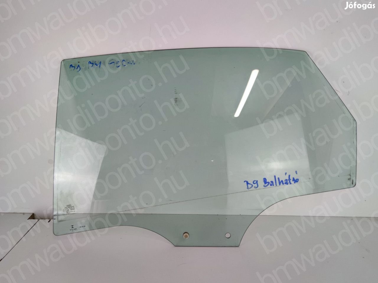 AUDI A4 B9 (8W2, 8WC) Bal hátsó ajtó ablaküveg (8W5845205)