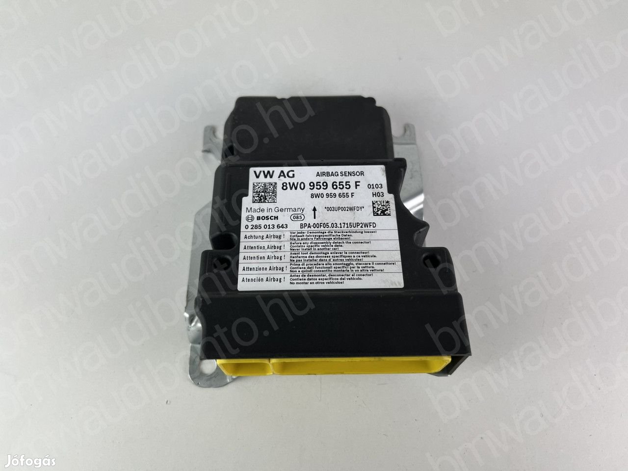 AUDI A4 B9 (8W2, 8WC) Légzsákvezérlő egység/modul (8W0959655F)
