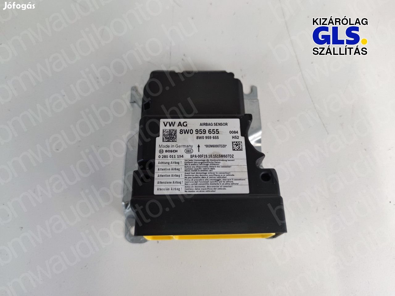AUDI A4 B9 (8W2, 8WC) Légzsákvezérlő egység/modul (8W0959655)