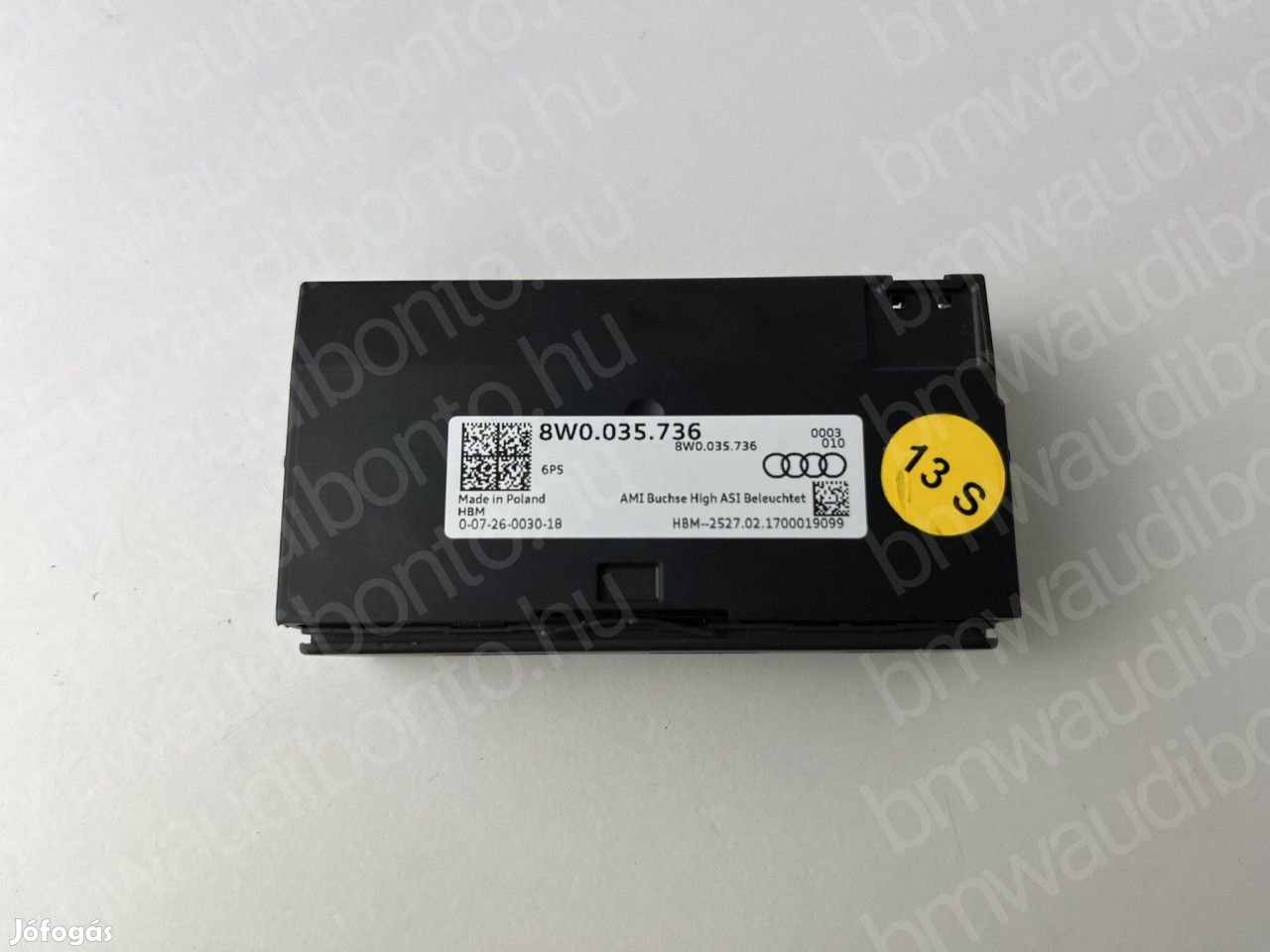 AUDI A4 B9 (8W2, 8WC) Navigáció vezérlőegység/modul (8W0035736)