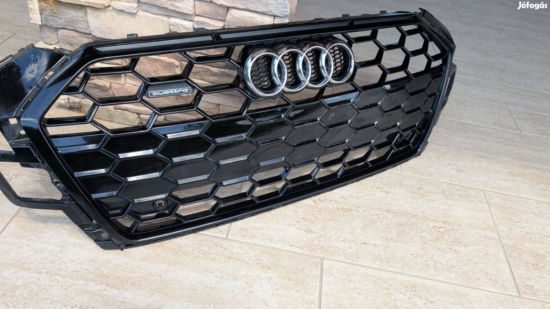 AUDI A5 8W 2020- Hűtőrács eredeti