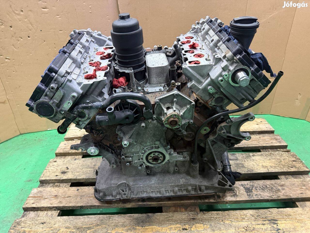 AUDI A5 8T3 Motor Fűzött blokk hengerfejjel
