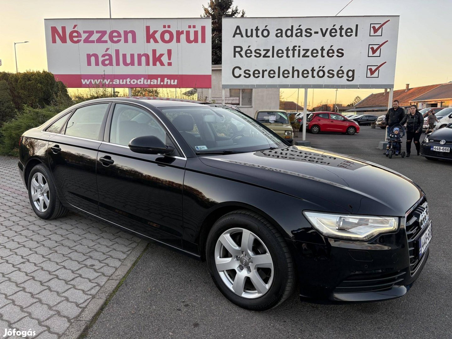 AUDI A6 2.0 TDI DPF multitronic Magyarországi....