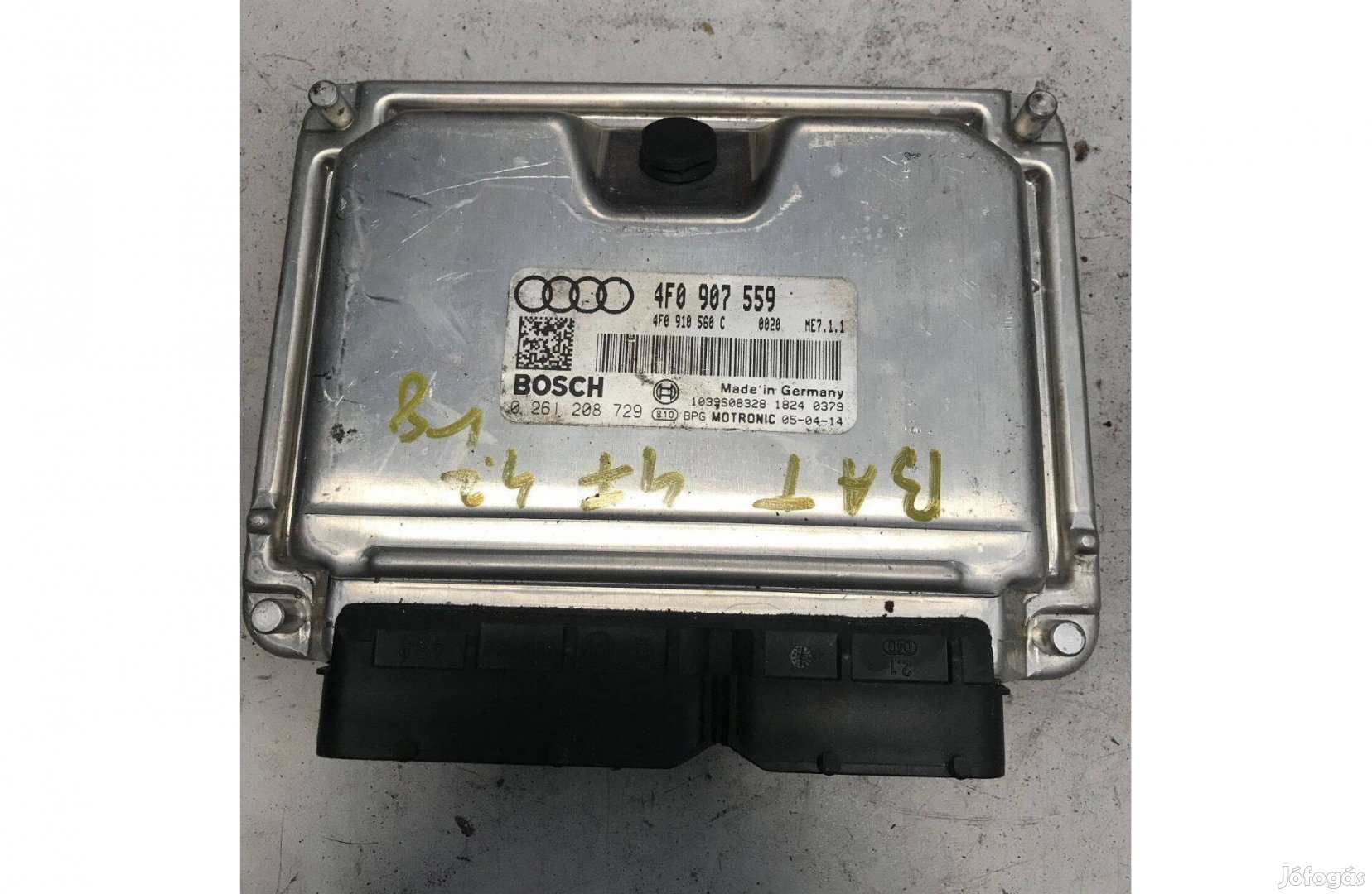 AUDI A6 4F 4,2 V8 BAT motorvezérlő 4F0 907 559