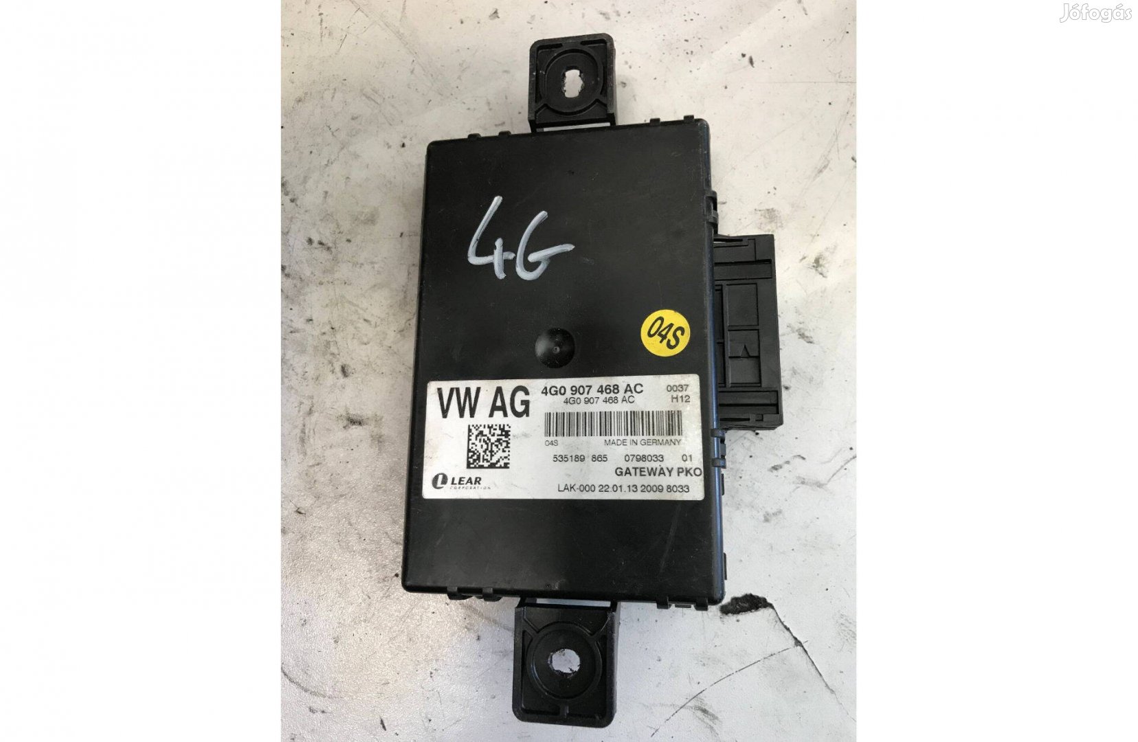 AUDI A6 4G _Gateway 4G0 907 468 AC