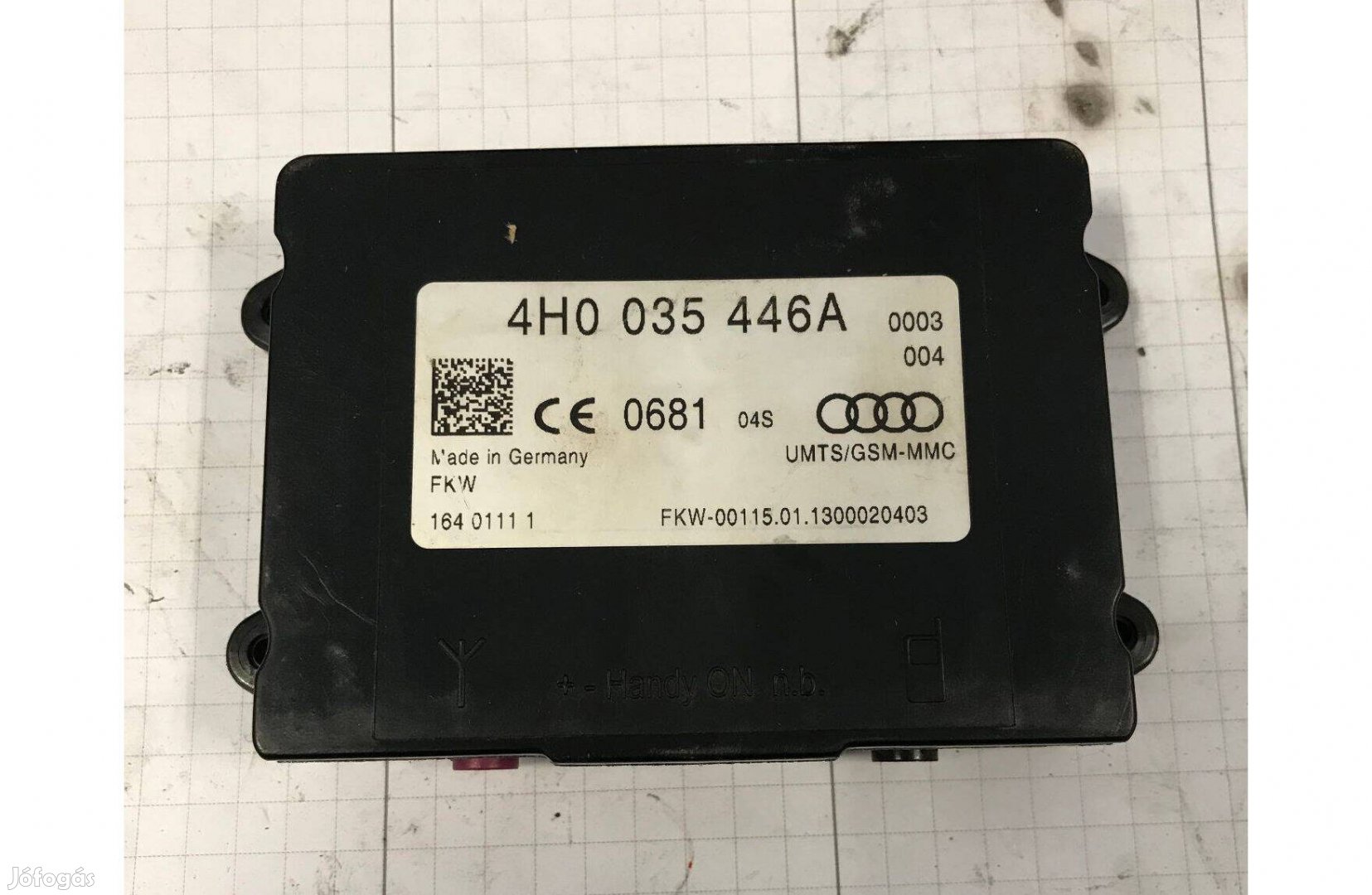 AUDI A6 4G - antenna erősítő 4H0 035 446 A