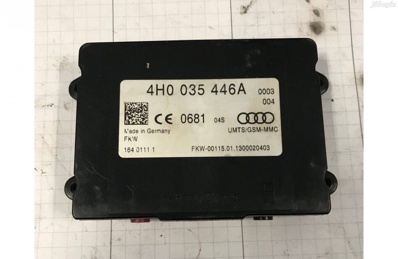 AUDI A6 4G / antenna erősítő 4H0 035 446 A