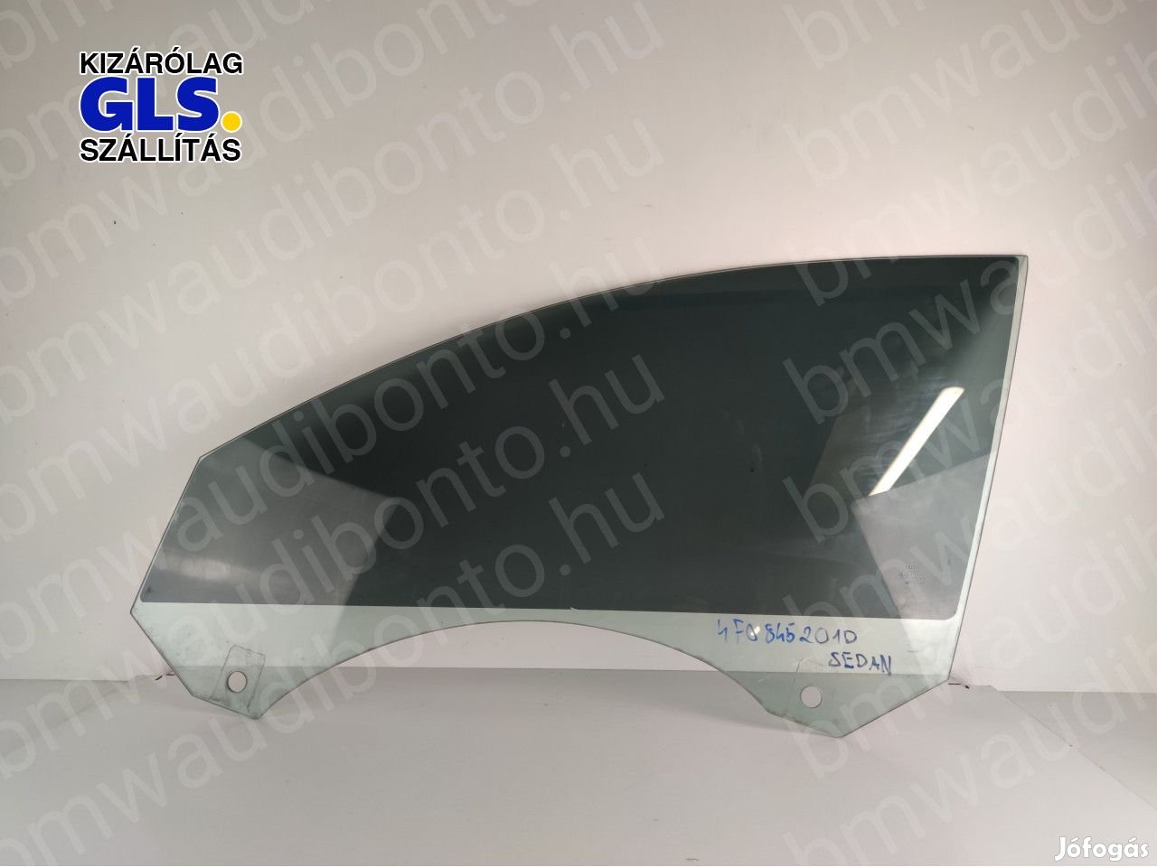 AUDI A6 Allroad C6 (4FH) Bal első ajtó ablaküveg (nem kupé)