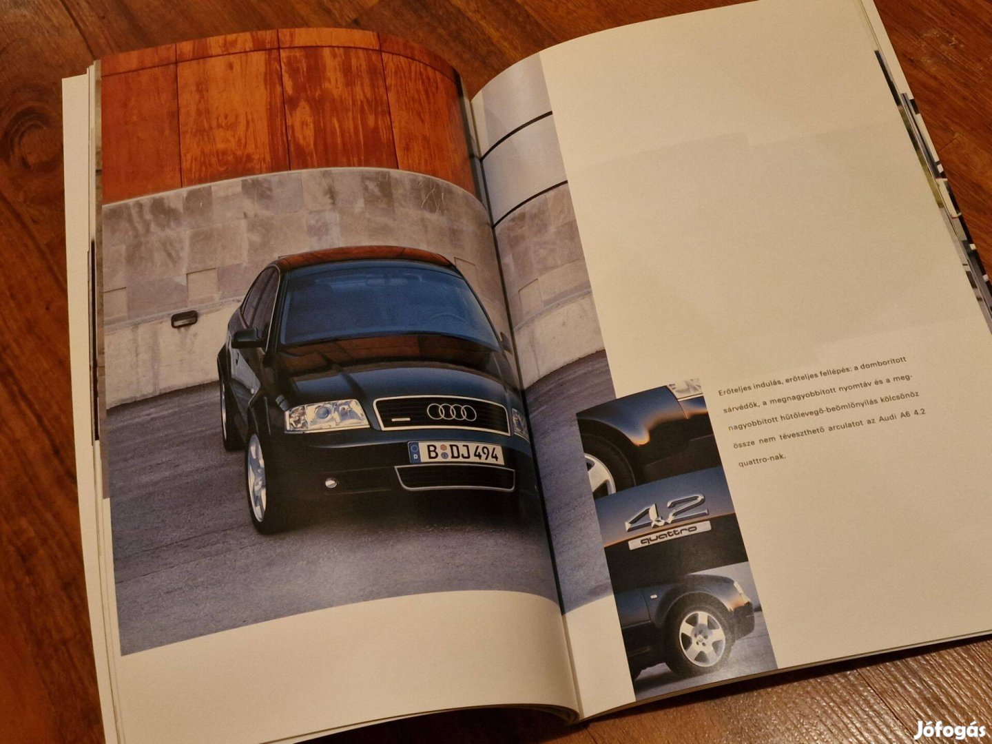 AUDI A6 C5 Limuzin / Avant Prospektus 1999 62 Oldal Magyar Nyelv